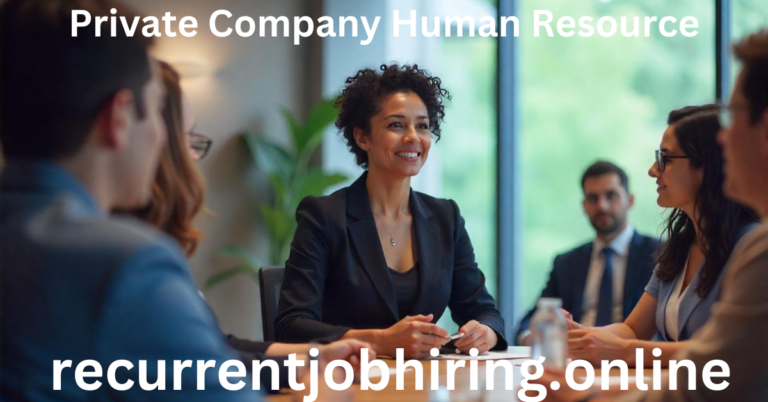 Private Company Human Resource